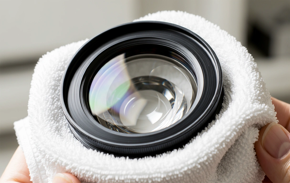 Optical lens clarity